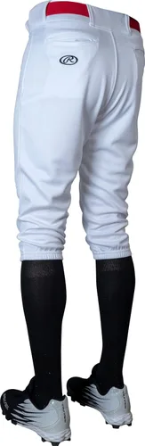 Miniatura 5 de Rawlings PRO 150 Series GamePractice Baseball Pant Youth Solid Color Knicker Fit