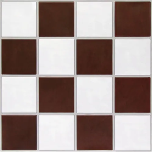 Miniatura 10 de Commomy 10 azulejos 3D mate para despegar y pegar de 11.8 x 11.8 pulgadas, ultraligeros de PVC, cuadrados, para despegar y pegar para cocina