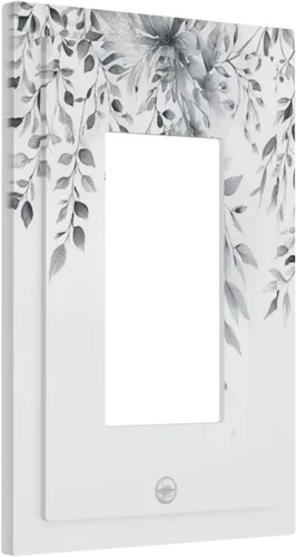 Miniatura 133 de Cubiertas Decorativas para Placas de Interruptor Abstracto Moderno de Mediados de Siglo Arco Boho Sol Dorado Hoja 1 Gang Placa de Pared Cubierta