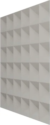 Miniatura 4 de Ekena Millwork 19 5/8 pulgadas de ancho x 19 5/8 pulgadas de alto Damon EnduraWall Panel decorativo de pared 3D, niebla marina