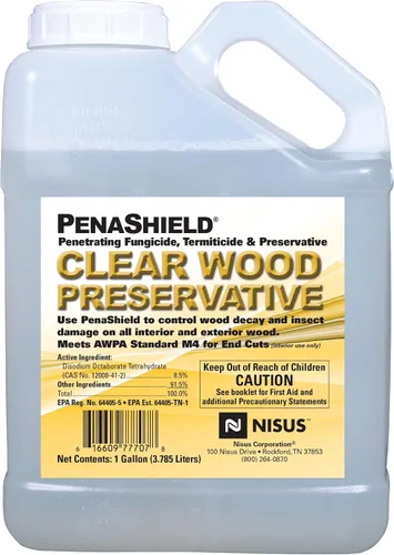 PenaShield - Conservante penetrante de madera, termiticida y fungicida, fórmula lista para usar para termitas, hormigas carpinteras, escarabajos