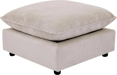 Miniatura 54 de Iroomy Oversized Modular Sectional Sofa, Chenille Cloud Couch, Deep Comfy Seat, 4-Seater Sofas, Couches, Living Room, Beige