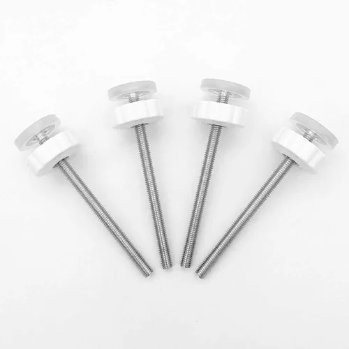 Paquete de 4 tornillos de 0.3 pulgadas para instalar puertas de bebés a presión, con abeto de accesorio para todas las puertas de ensayo a presión