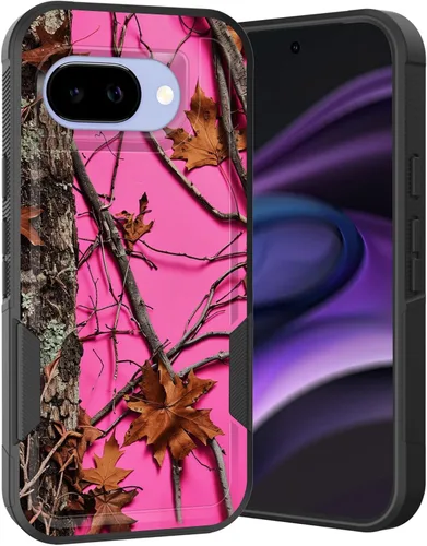 Miniatura 165 de Funda para Pixel 6A, Híbrida de Doble Capa de Servicio Pesado Resistente a Prueba de Golpes PC Duro + Funda Protectora de Silicona Suave para Google