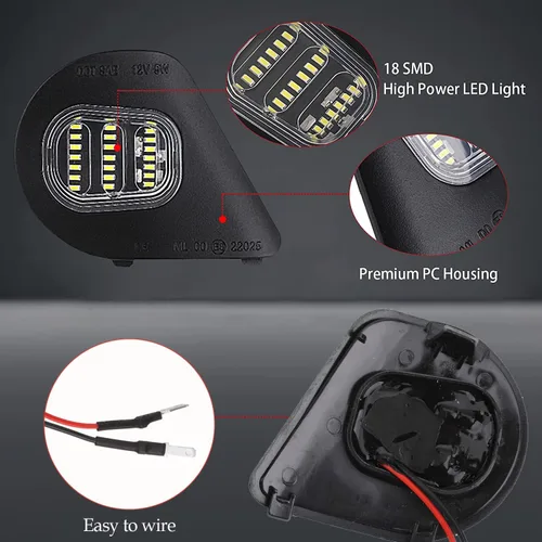 Miniatura 5 de KanSmart Para Ram Puddle Lights compatibles con Dodge Ram 1500 2500 2010-2019 Accesorios Espejo Puddle Light Ram 3500 4500 5500 LED Espejo Lateral