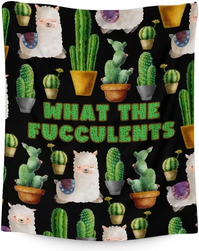 Miniatura 24 de Manta de cactus – Suave, mullida y cálida – Manta pequeña de 30 x 40 pulgadas para regazo y cuna, manta estética azul oscuro, regalo