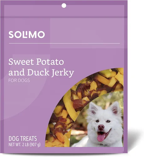 Miniatura 11 de Amazon Brand - Solimo Golosinas de Pollo Deshidratado para Perros, 2 libras (El Empaque Puede Variar)