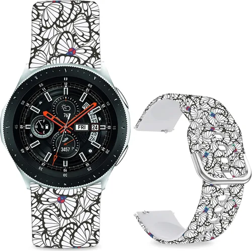 Miniatura 12 de Correas de reloj deportivas compatibles con Samsung Galaxy Watch 7/FE/6/5/4 1.575 in 1.732 in/Galaxy Watch 6 Classic 1.850 in 1.693 in/Watch 3 1.614