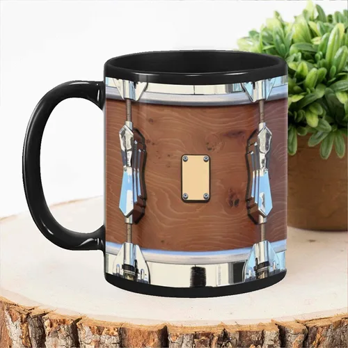 ECKOI Divertida taza de batería británica, regalo de baterista, regalo de músico, taza de regalo de cumpleaños, taza de café para amigos, colegas,