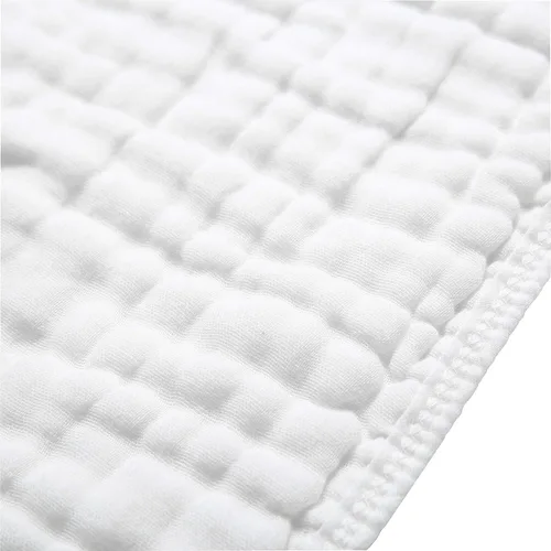 Miniatura 3 de CottCare - Paños de muselina para bebés, 100 % algodón, grandes, 20 x 10 pulgadas, 6 capas, muy suaves y absorbentes