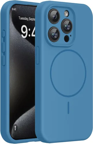 Miniatura 162 de Miracase Funda diseñada para iPhone 13, con protector de pantalla de vidrio templado, forro de microfibra suave antiarañazos, funda de goma