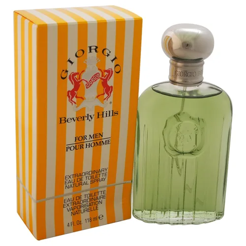 Giorgio Beverly Hills Giorgio Beverly Hills Extraordinary Eau De Toilette Spray para hombre, 4 onzas líquidas