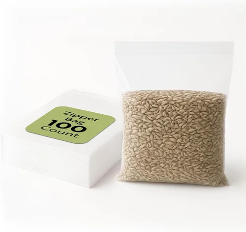 Miniatura 10 de Restaurantware Bag Tek - Bolsas resellables con cremallera de 3.5 x 2 pulgadas, 100 bolsas con cremallera de alta claridad, para aperitivos, nueces