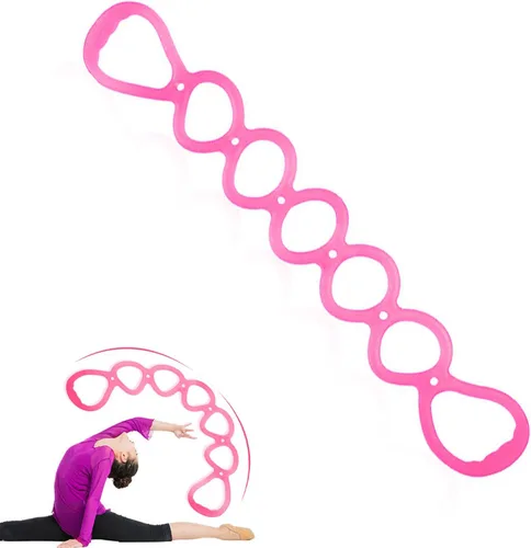 Miniatura 11 de Banda de ejercicio de resistencia elástica de 7 anillos, bandas de entrenamiento de BetterJonny para yoga, ejercicios de pies, piernas y brazos