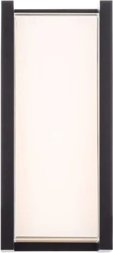 Miniatura 3 de Axel - Lámpara de pared LED de 11 pulgadas para interiores y exteriores, 3000 K, color negro