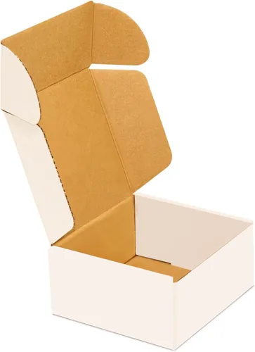 Miniatura 12 de Paquete de 50 unidades, caja de envío pequeña, caja blanca (5 x 5 x 2)