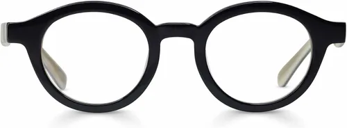 eyebobs - TV Party | Gafas de lectura premium para hombre y mujer | Marco redondo para caras promedio | Disponibles en 0.0x - 4.0x