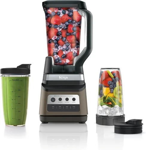 Ninja Professional Plus DUO Blender Premier | Ice Crush, Smoothie, Nutrient Extraction, Frozen Drink & Margarita Machine| 3 Auto IQ® Presets I