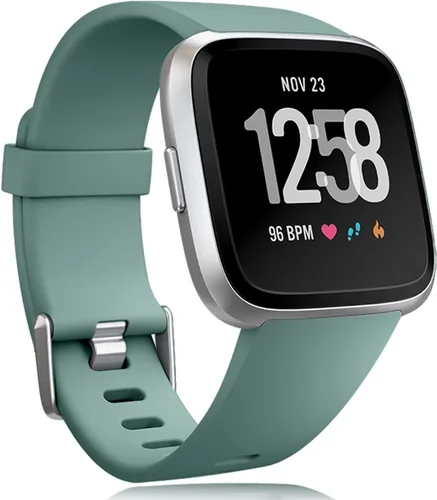 Miniatura 12 de Wepro Correa compatible con correas Fitbit Versa 2 para mujeres y hombres, correa suave compatible con bandas Fitbit Versa, correa deportiva Beige