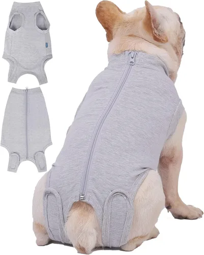 Miniatura 19 de Traje de recuperación de cirugía para perros – Después de la esterilización, heridas abdominales después de la recuperación quirúrgica, antilamida