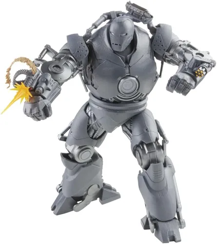 Miniatura 4 de Hasbro Marvel Legends Series - Figura de acción de 6 pulgadas, paquete de 2 personajes de Obadiah Stane y Iron Monger Infinity Saga, diseño premium