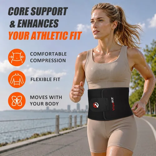 Miniatura 4 de Viyafit Cinturón Reductor de Cintura, Entrenador de Cintura Premium para Mujeres y Hombres