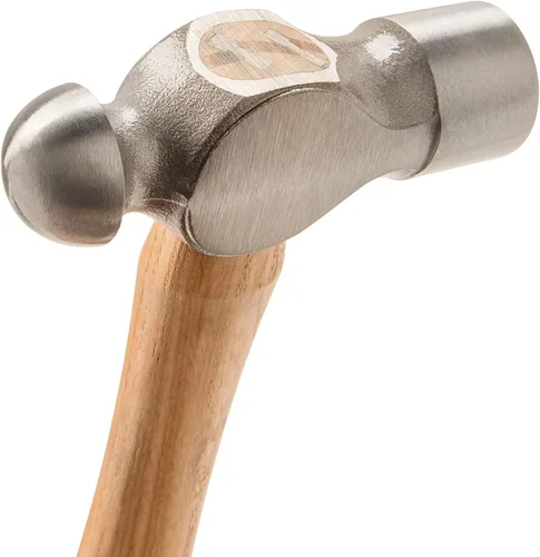 Miniatura 4 de ESTWING Sure Strike Martillo de Bola - Herramienta de Metalurgia de 24 oz con Cabeza de Acero Forjado y Mango de Madera de Hickory - MRW24BP