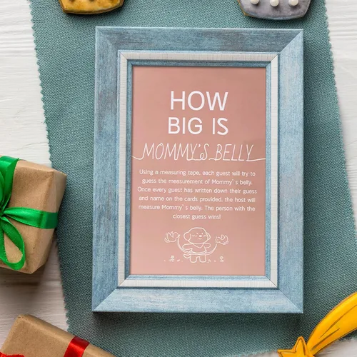Miniatura 6 de Juego de 150 tarjetas de juegos de baby shower, 6 juegos divertidos que incluyen bingo, Don't Say Baby, Price is Right y más, perfecto para hasta 25