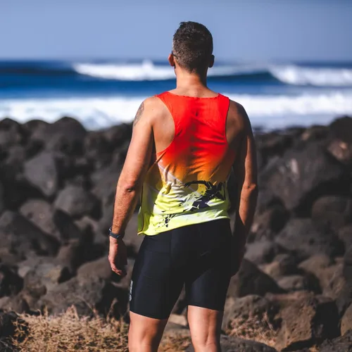 Miniatura 26 de SLS3 Pantalones cortos de triatlón para hombre – Tri Shorts para hombre – 2 bolsillos FRT – Diseñado por atletas para carreras