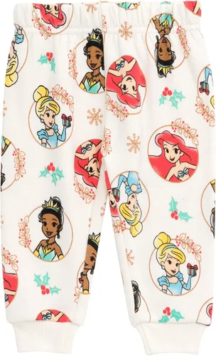 Miniatura 4 de Disney Conjunto de sudadera de vellón y pantalones deportivos para niñas, tallas de recién nacido a niño grande (recién nacido - 14-16)