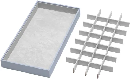 Miniatura 7 de Bandejas mágicas apilables para joyas, organizador de cajones de armario para accesorios, gadgets y cosméticos, caja de almacenamiento