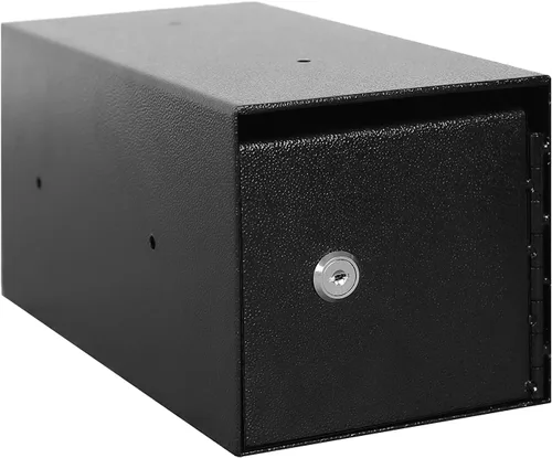 Miniatura 3 de T90 - Caja fuerte para depósito con cerradura de llave, 4 llaves incluidas, .23 CBF