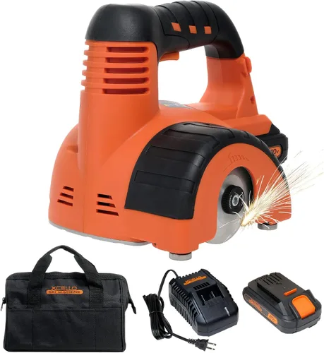 Xcello Sports Afinador inalámbrico de esquí/snowboard, muela abrasiva portátil de larga duración afila y perfecciona los bordes de esquí, batería