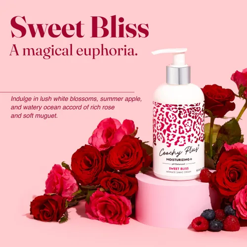 Miniatura 5 de IntiMD Coochy Plus - Crema de afeitar íntima SWEET BLISS para zona púbica, línea de bikini, axila, sin erupciones con fórmula HIDRATANTE+ pendiente