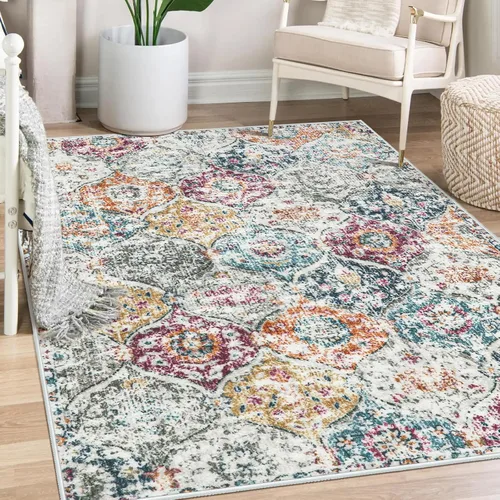 Miniatura 14 de Lahome - Alfombra de marroquí tejida, alfombra para cocina, pasillo, antideslizante, pasillo para entrada, pasillo de lavadero, dormitorio, 274 x