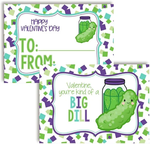 Miniatura 18 de AmandaCreation - Tarjetas para el día de San Valentín con chispas de chocolate con chispas de chocolate para regalar a amigos y compañeros de clase