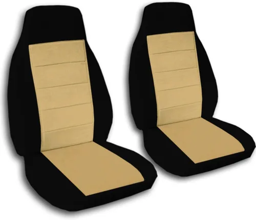 Miniatura 17 de TOTALLY COVERS Compatible con Ford F-150 F-250 F-350 de 1992-1998 con dos tonos para asiento de camión (sillas capitanes/cubos) con reposabrazos