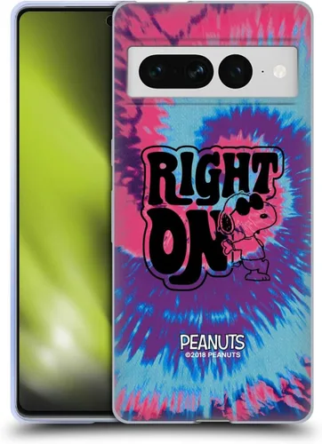Miniatura 194 de Head Case Designs Funda de gel Woodstock 50th con licencia oficial de Peanuts Snoopy Guitar 1969 [protección de grado militar] compatible