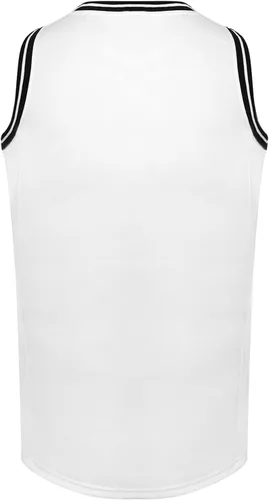 Miniatura 3 de Phoneutrix Camiseta de baloncesto en blanco, camisetas deportivas reversibles de malla para hombre, tallas S-3XL