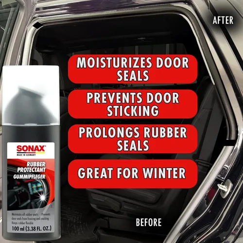Miniatura 3 de Sonax (03401000) Protector de hule (GummiPfleger) - 3,38 onzas líquidas onzas
