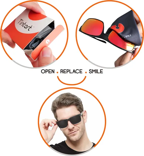 Miniatura 4 de Lentes de repuesto de rendimiento para Oakley Half Jacket polarizadas grabadas - Paquete económico