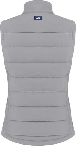 Miniatura 2 de Cutter & Buck Chaleco reciclado con cremallera completa para mujer Evoke Hybrid Eco Softshell
