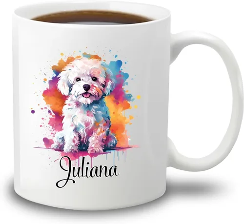 Miniatura 15 de Affenpinscher - Taza de café con nombre personalizado, regalo para perro, papá, perro, mamá, taza de cerámica blanca personalizada Affenpinscher