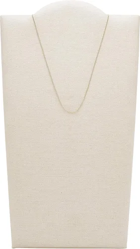 Miniatura 2 de Fossil - Collar con colgante de acero inoxidable en tono dorado para mujer