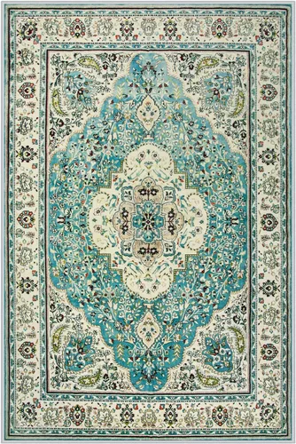 Miniatura 185 de Lahome Alfombra Bohemia Tribal Lavable de 3 x 5, Alfombras Antideslizantes para Entrada, Dormitorio, Sala de Estar, Vintage, Ultra Suave, No