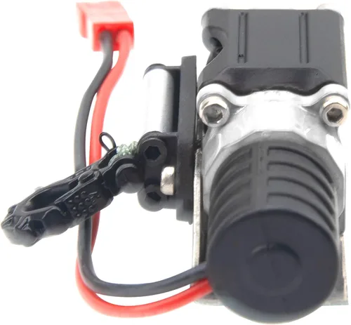 Miniatura 5 de Cabrestante sobre orugas RC con alambre de acero compatible con Traxxas TRX4 Axial SCX10 90046 RC4WD D90 Redcat Gen8 1/10 RC Crawler Car Option Part