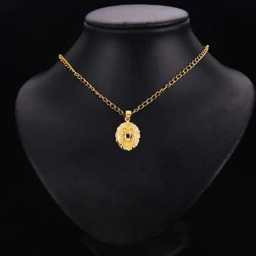 Miniatura 2 de TGDJ Colgante de león de oro amarillo de 14 quilates, Metal
