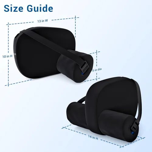 Miniatura 5 de HIP Secuestrador/Cojín contracture One Size Fits Most Hook y Loop Correa de cierre – 1 Cada