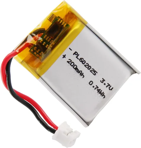 Miniatura 27 de Batería Lipo de 3.7V 1000mAh 102050 Batería recargable de polímero de litio con conector JST PH2.0.000 in para altavoz Bluetooth, GPS, reloj