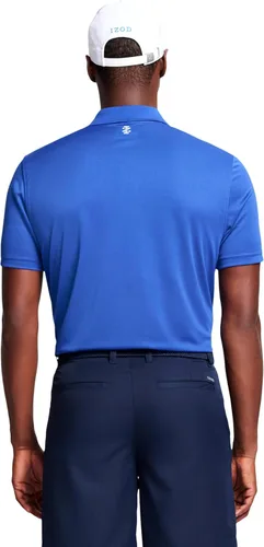 Miniatura 2 de Izod Polo elástico de manga corta para hombre Performance Golf Grid - Legacy